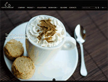 Tablet Screenshot of cup-saucer.com